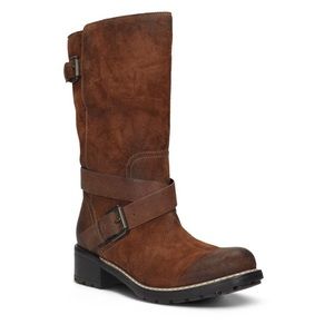 Clarks Lallana Beat Mid-Calf Suede Boot